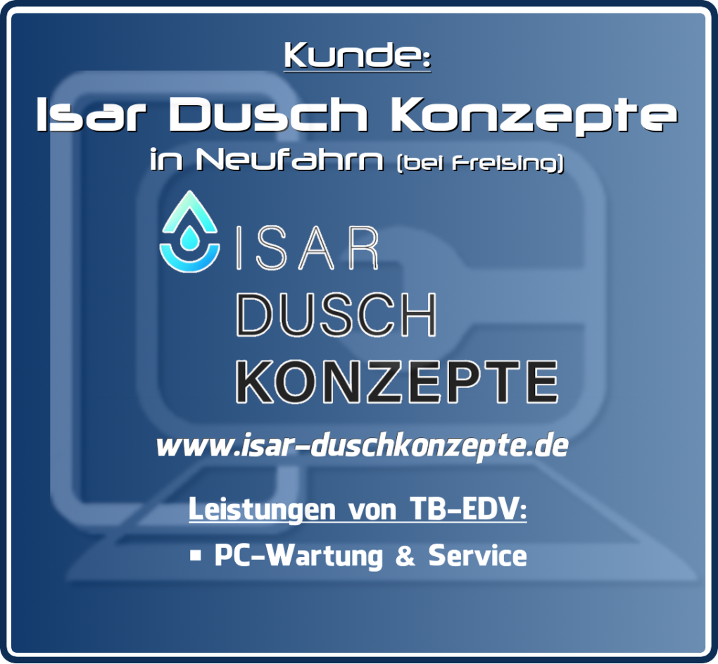 Isar Dusch Konzepte