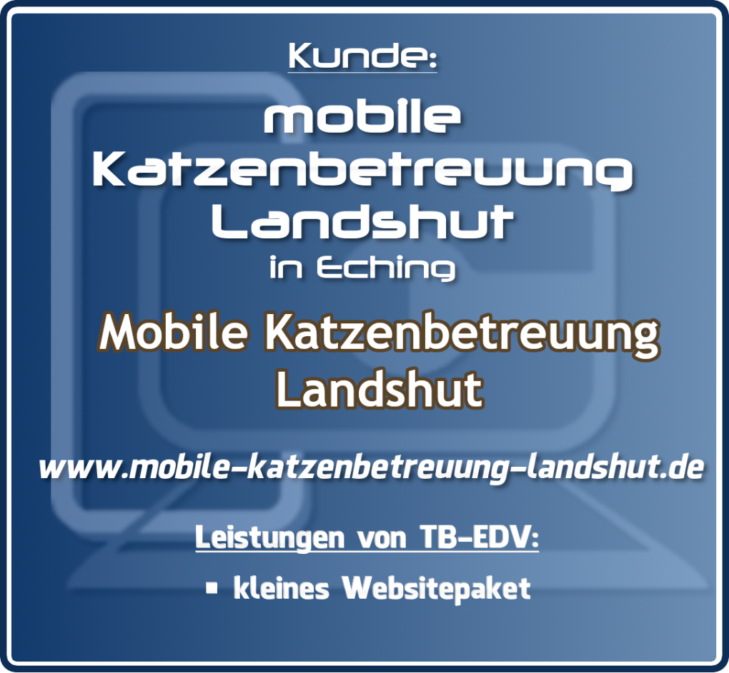 mobile Katzenbetreuung